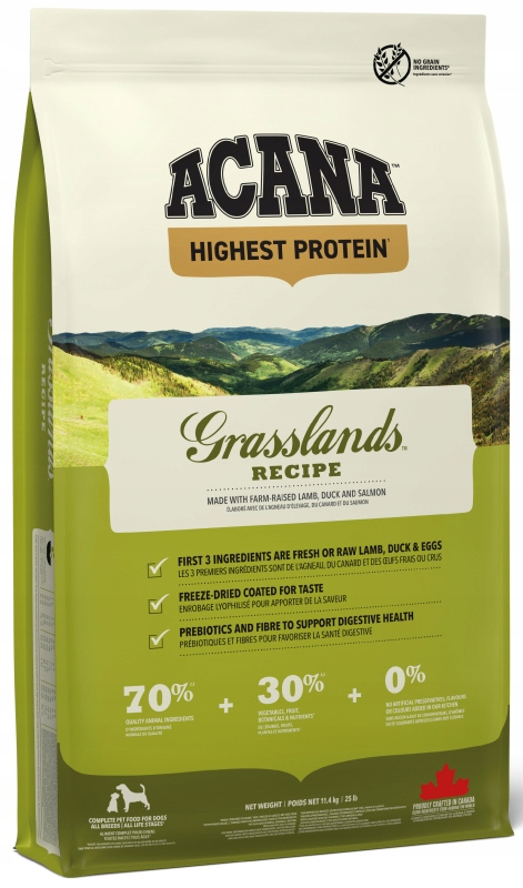 Levně Acana Regionals Grasslands Dog 11,4 kg