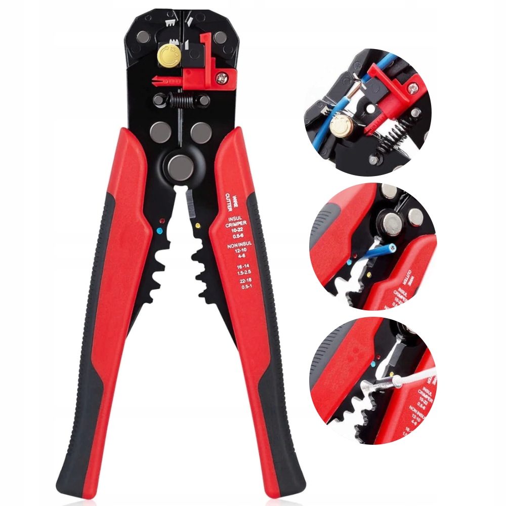 

Ściągacz Izolacji Automat Szczypce Zaciskarka 5w1