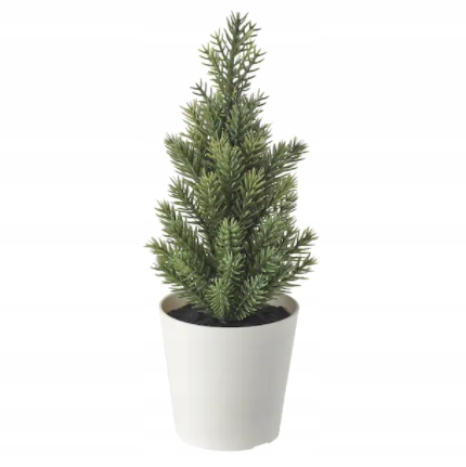 CHOINKA MINI W DONICZCE IKEA VINTERFINT OZDOBA FEJKA mini drzewko 18cm