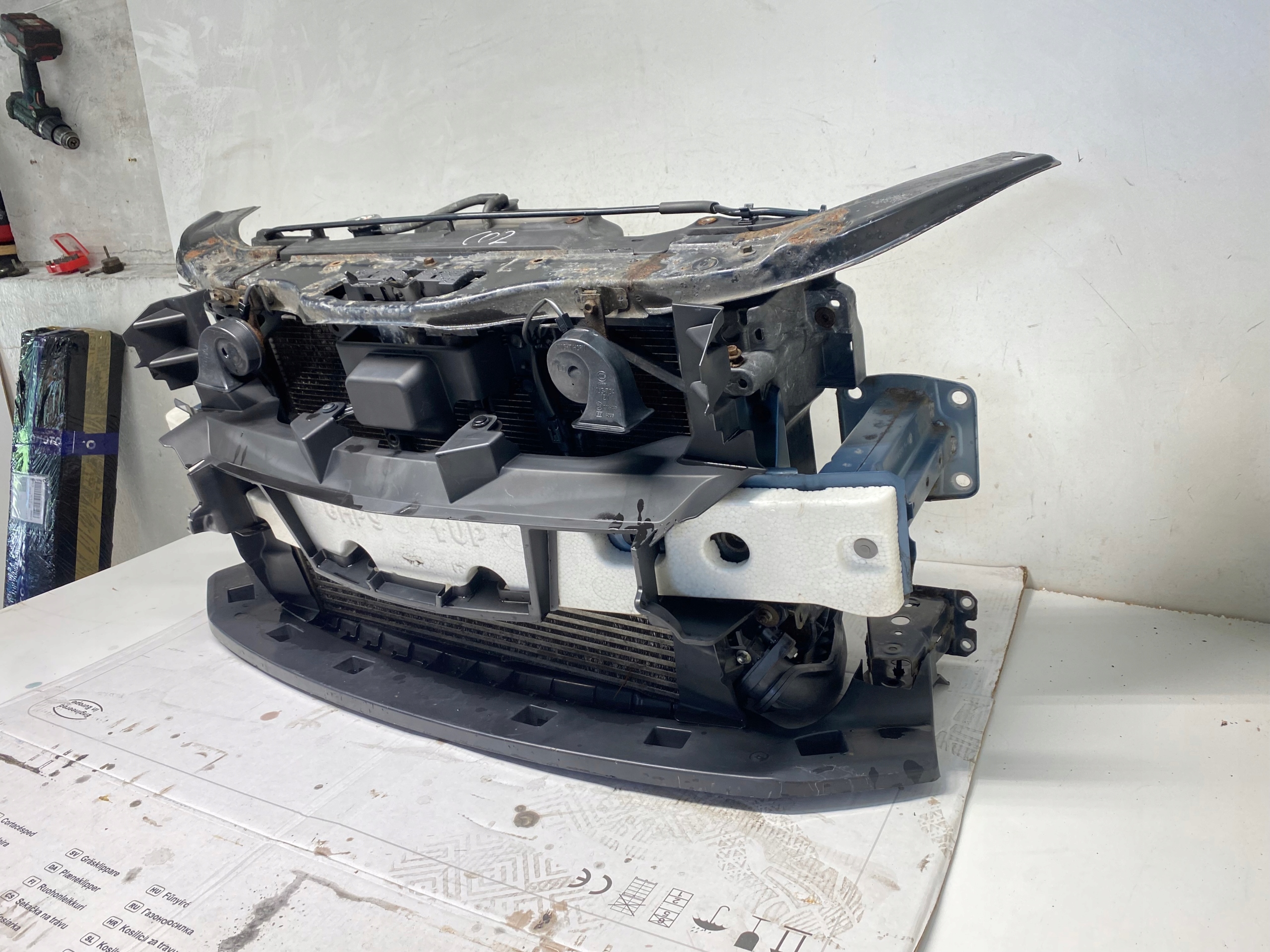 MAZDA 6 GJ 2.2 support panel for radiators radiator siders 2.2 DIESEL 150KM 12-18