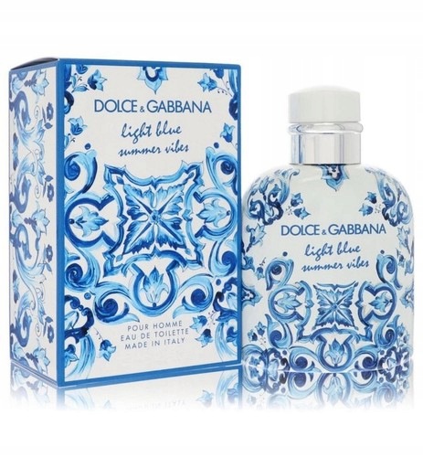 Dolce & Gabbana Light Blue Summer Vibes 125ml Edt Woda Toaletowa Męska