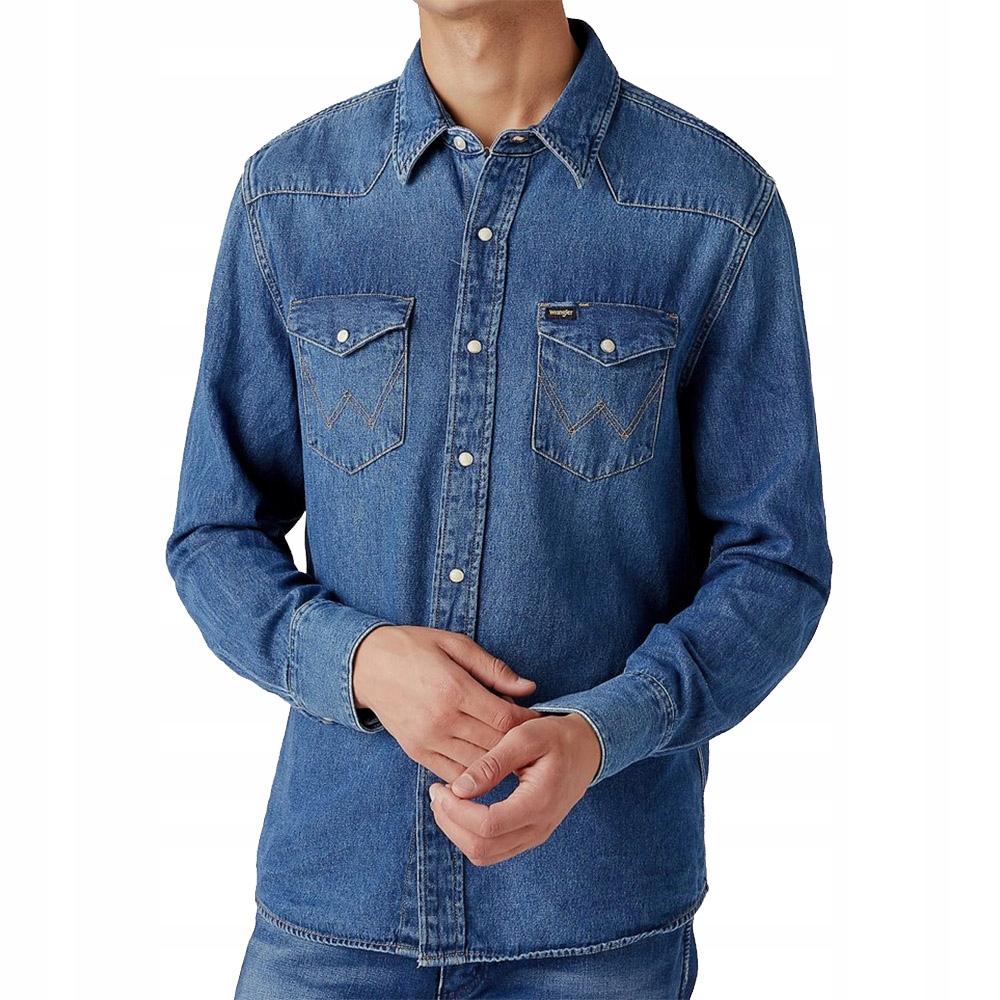 Wrangler 27MW 1YEAR Regular Fit pánská košile vel 3XL