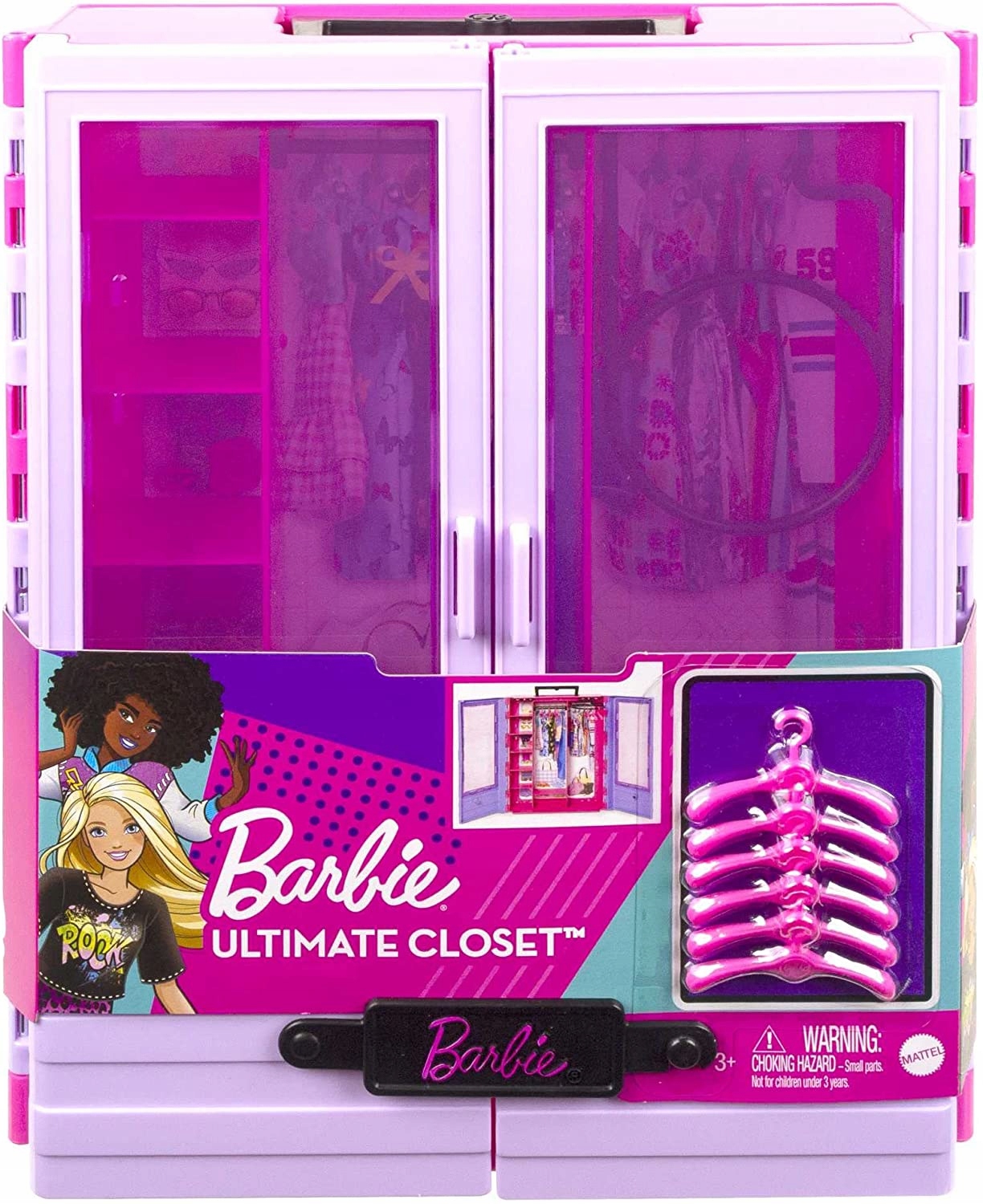 

Barbie Garderoba Szafa Na Ubrania Dla Lalek HJL65