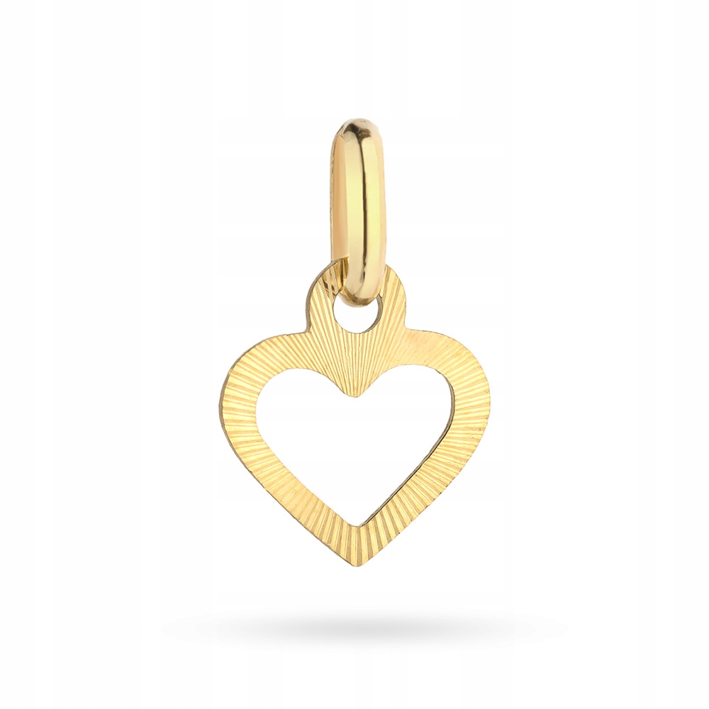 

Złota Zawieszka Diamentowane Serce pr. 585 14k