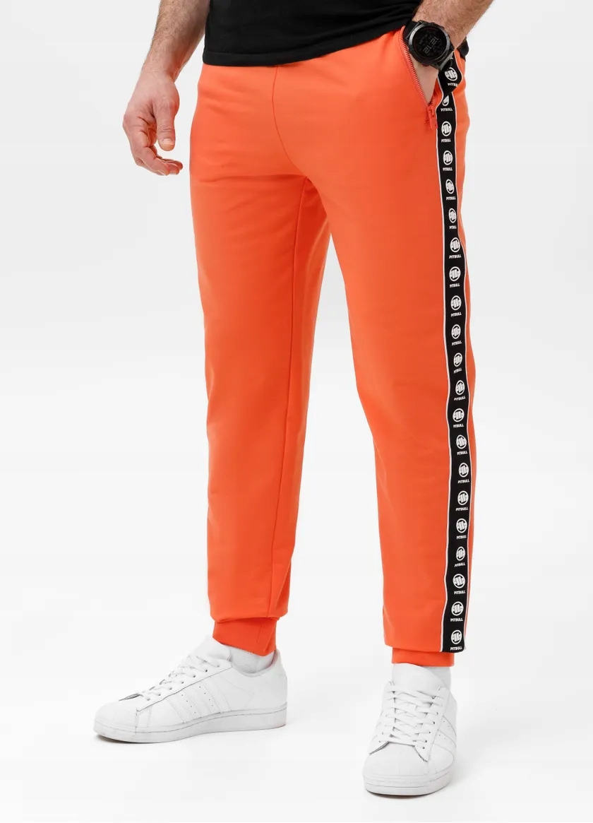 Pánské teplákové kalhoty Pitbull Sportovní tepláky s lampasy Tape Nugget