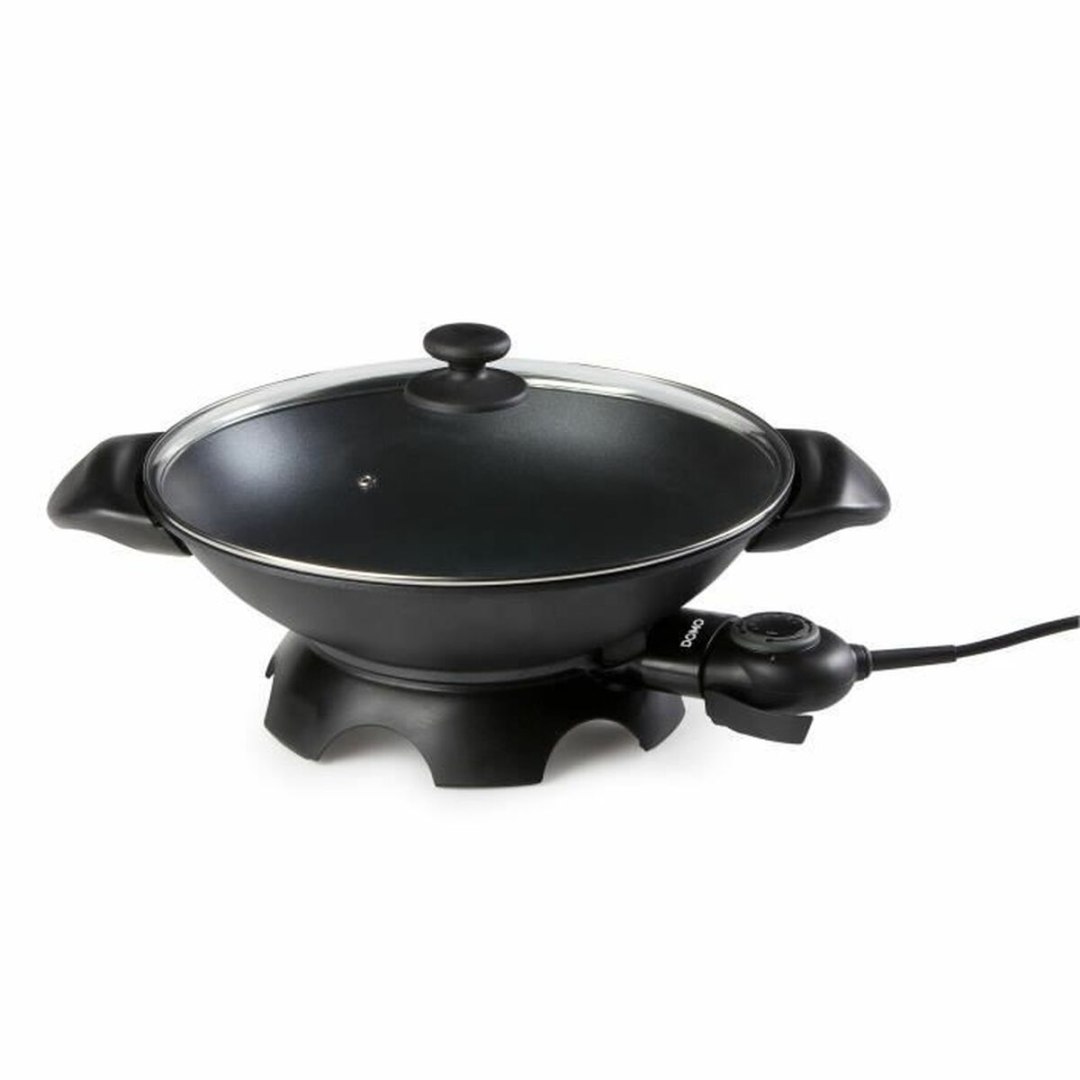 Patelnia Wok DOMO DO-8708W 2000 W 5 L Czarny Waga produktu z opakowaniem jednostkowym 4.392 kg