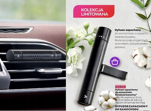 

Avon Odświeżacz Do Auta Świeżość Bawełny Delikatny