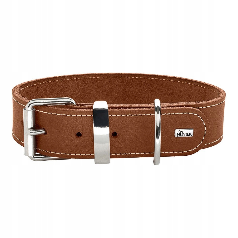 Levně Obojek pro psy Hunter Aalborg Cognac (20-24 cm)