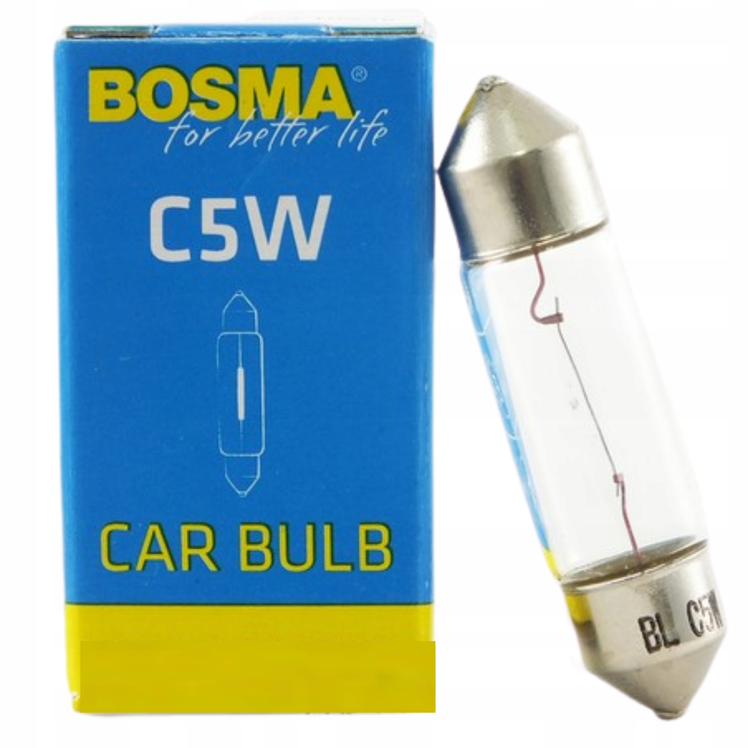 

Bosma Żarówka 12V 5W C5W SV8,5 10x36mm
