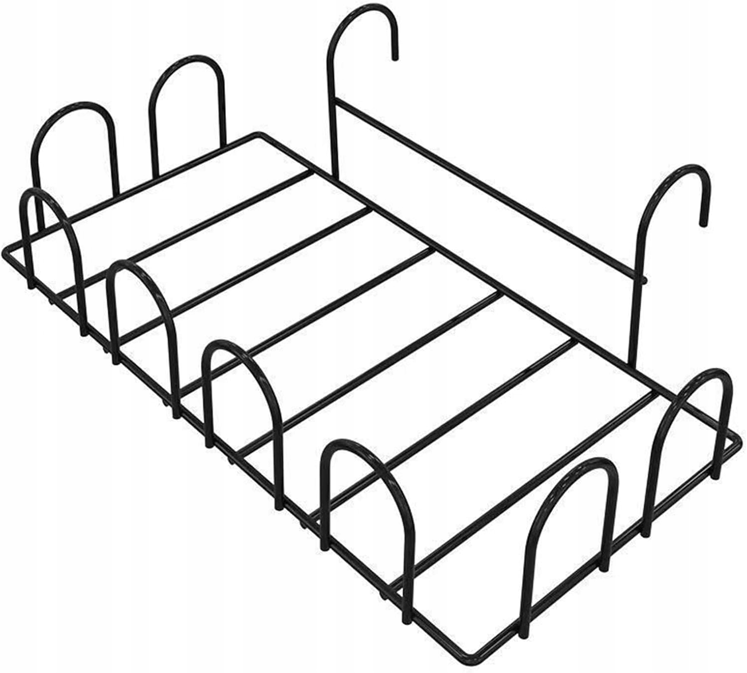 Sušák na oblečení pro panenky s květinami a ramínky, velká kapacita 40x20cm