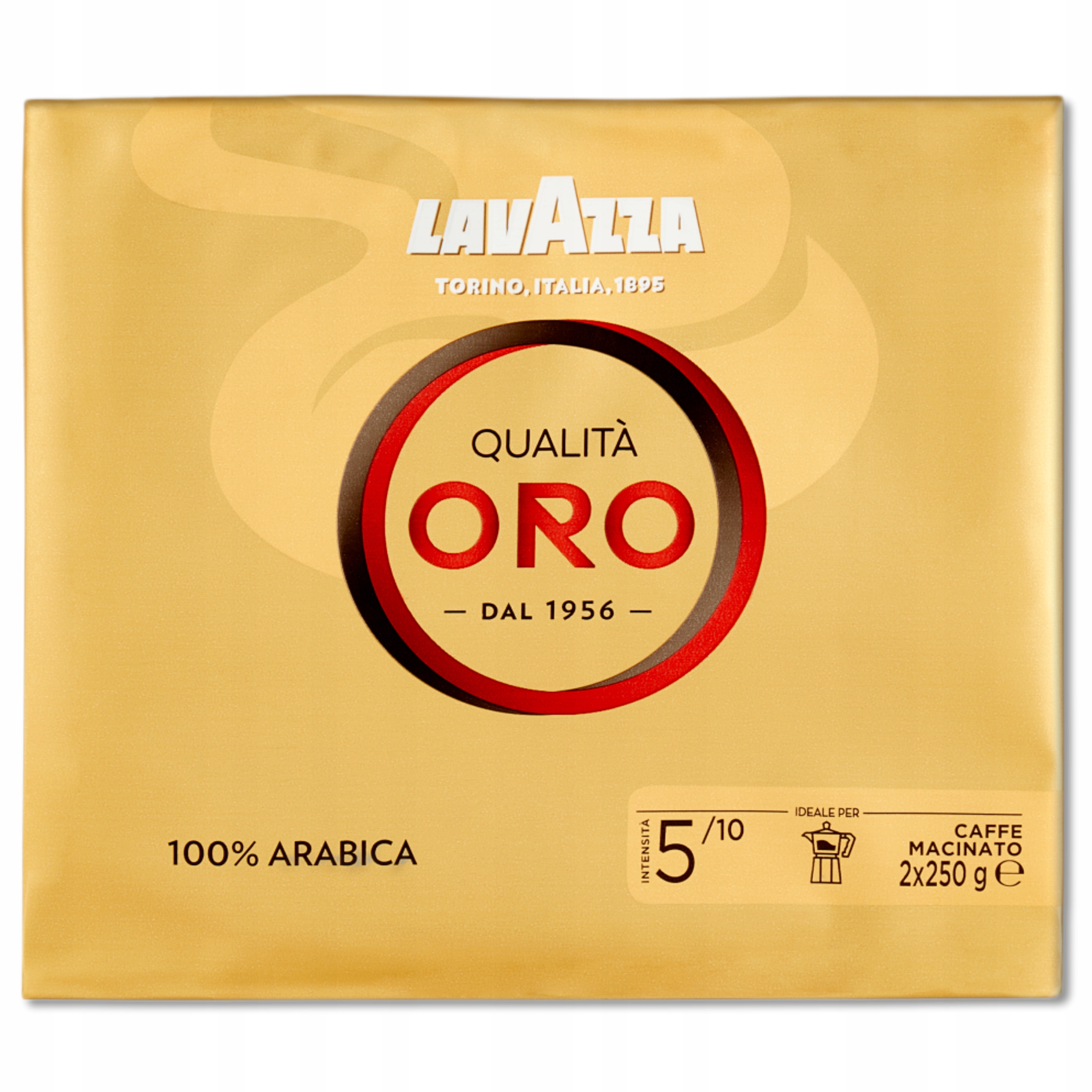 Levně Lavazza Qualità Oro Mletá káva 2 x 250 g