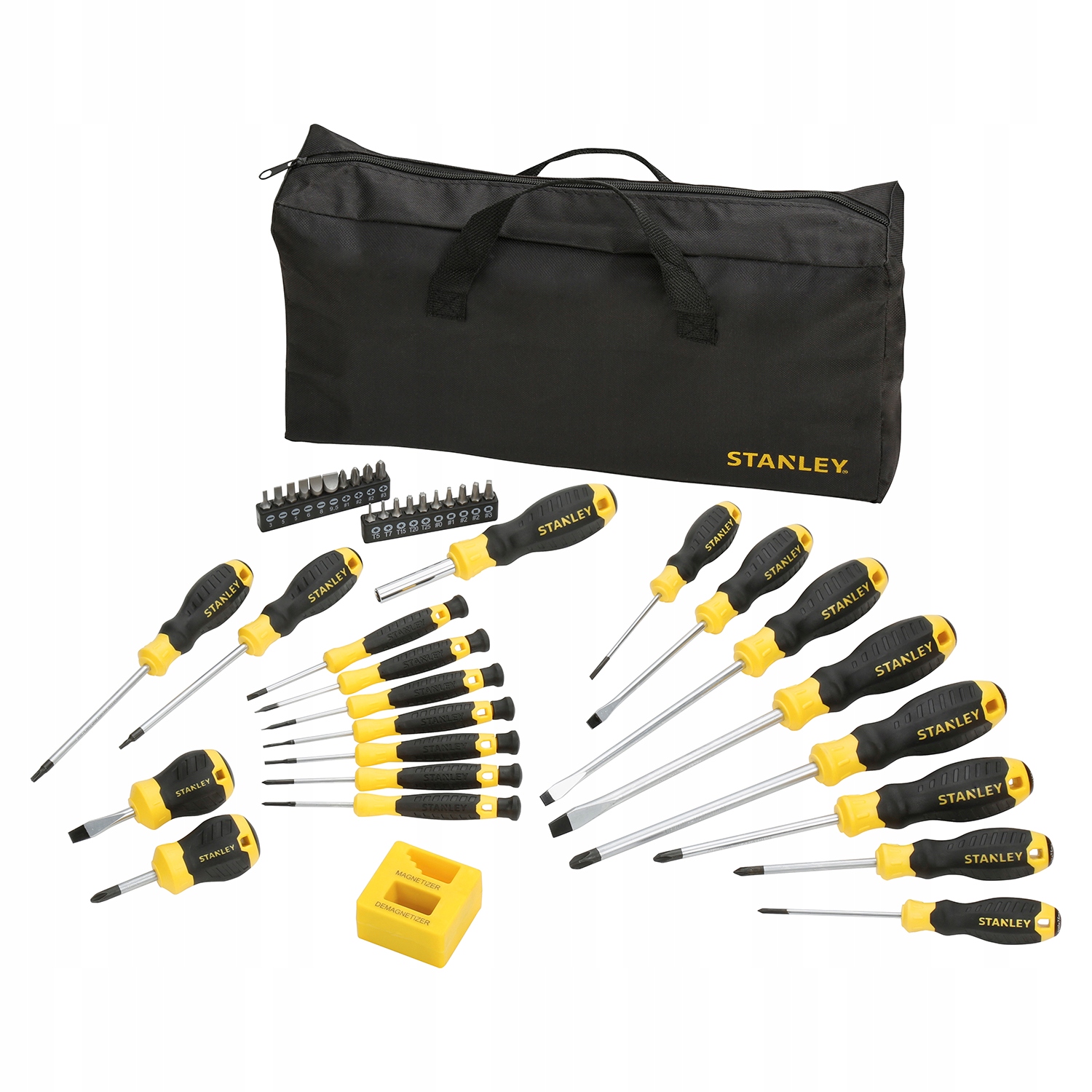 

Zestaw Stanley wkrętaki 42szt torba STHT0-62113