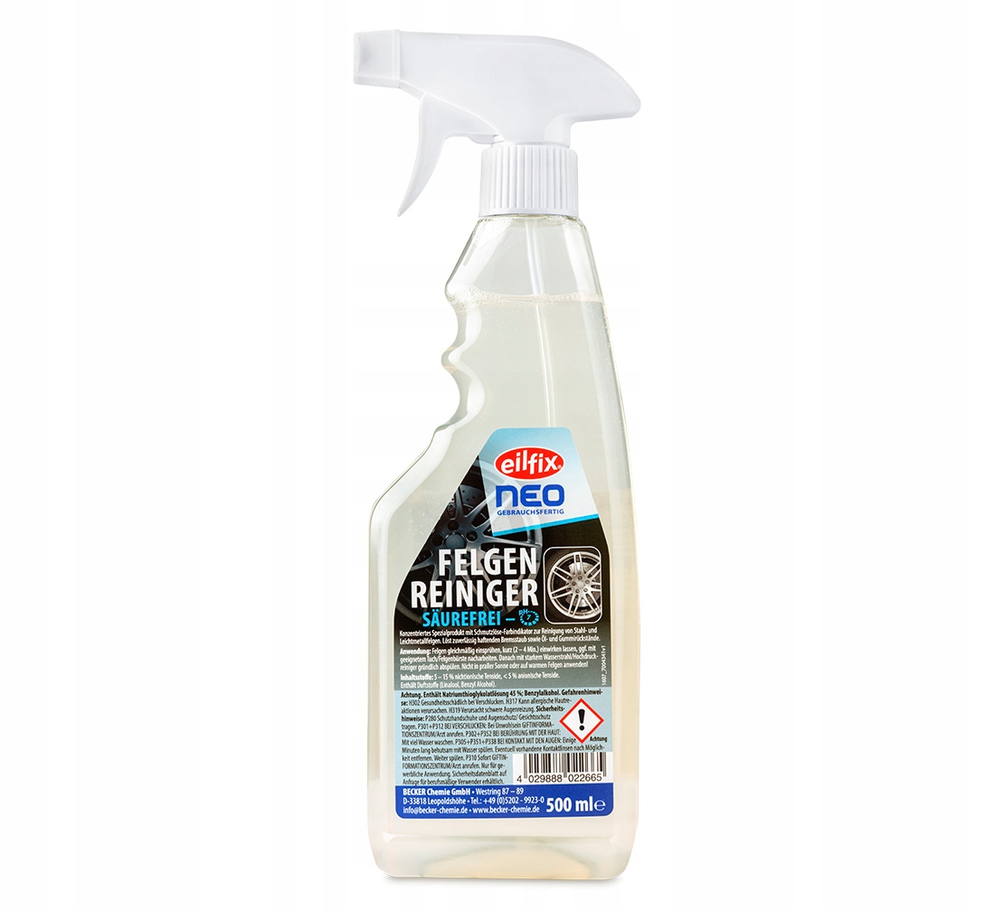 

Środek Preparat Płyn do czyszczenia felg 500ml