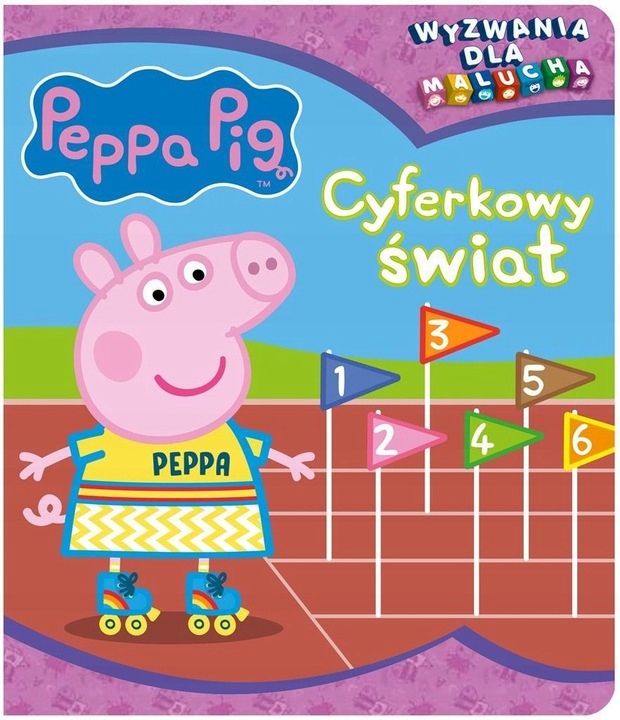 

Świnka Peppa Pig Cyferkowy Świat Cyfry Wyzwania DL