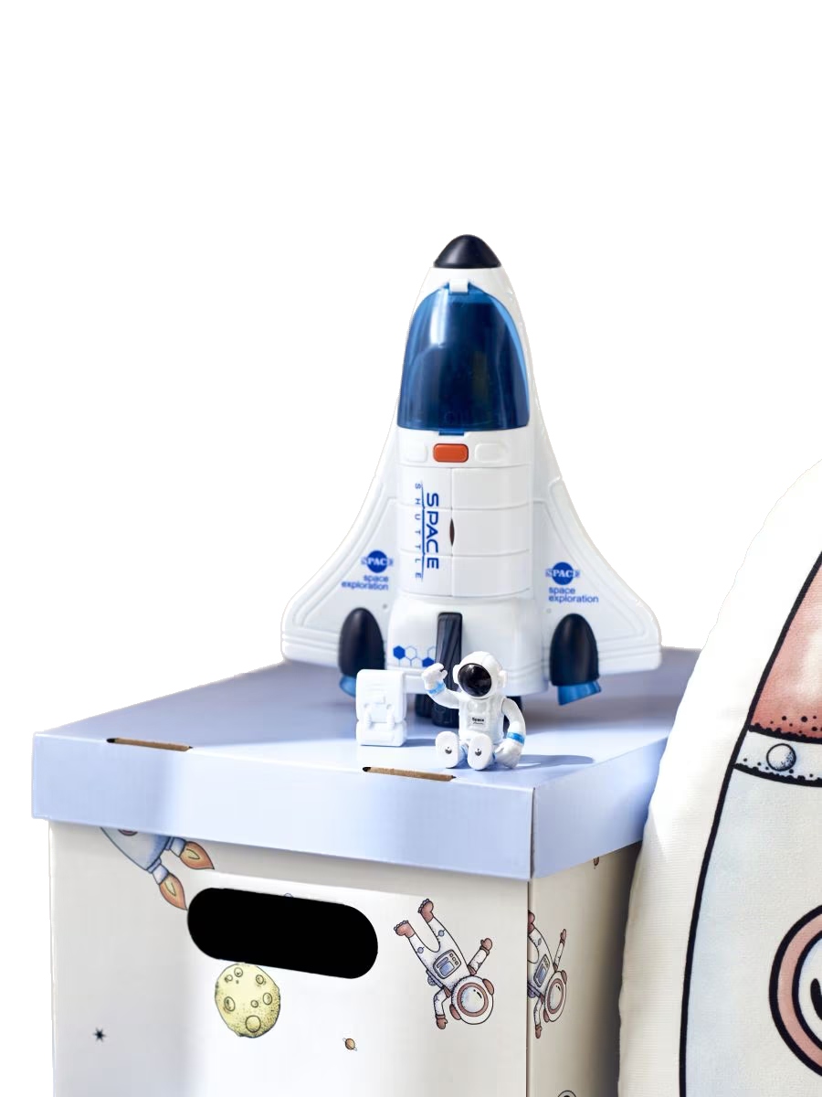 Zestaw kosmiczny Rakieta astronauta i plecak Sinsay