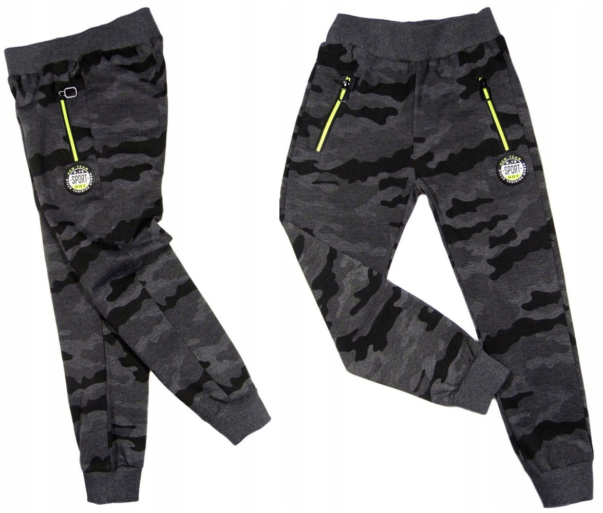 

Moro chłopięce spodnie dresy 0018 Borys 8Y grafit