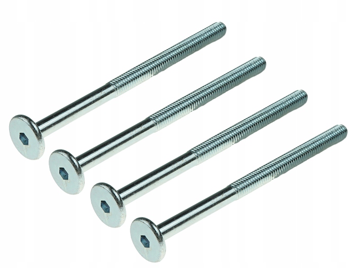 

100x wkręt z łbem walcowym imbus śruba M6x90 mm