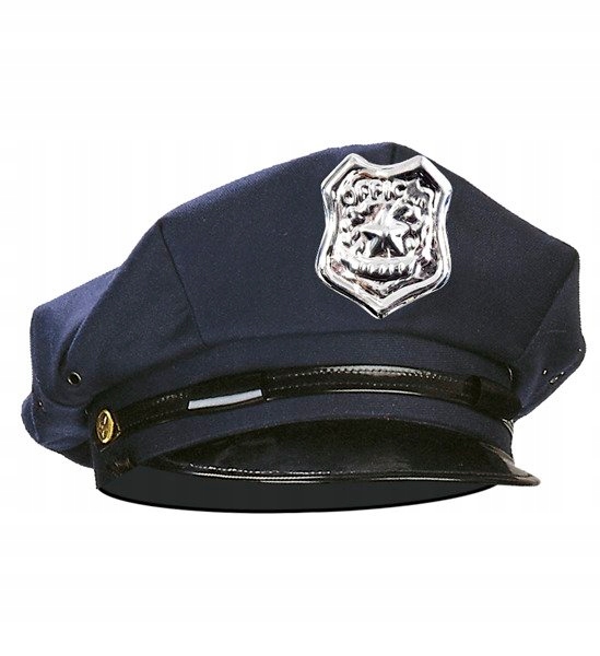 CZAPKA POLICJANTA POLICJANT POLICYJNA Z DASZKIEM