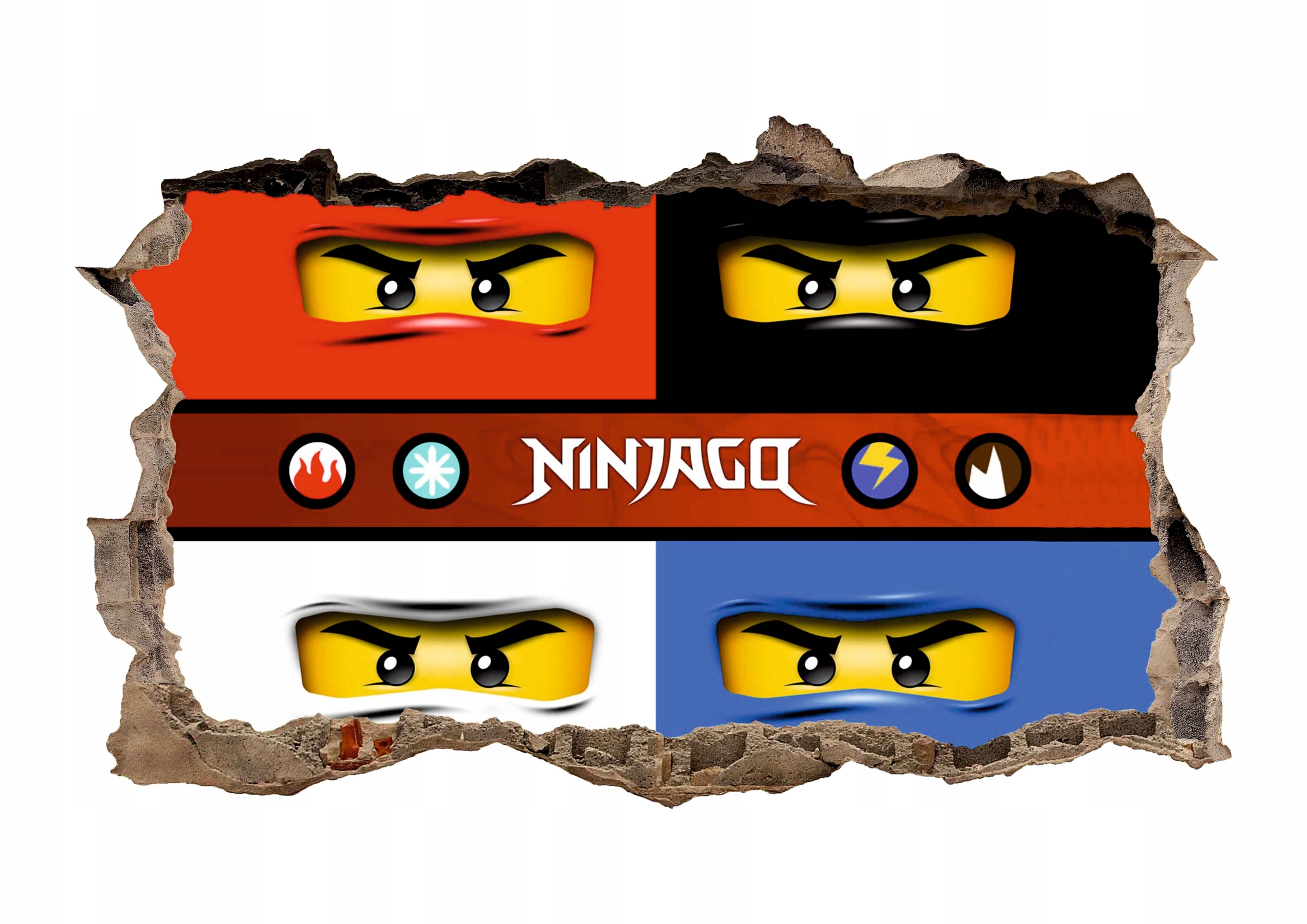 Naklejka PSI PATROL / LEGO NINJAGO ! Duży wybór !