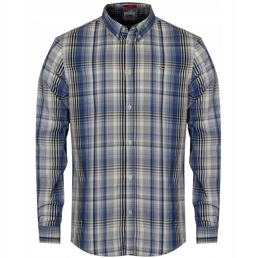 Pánská košile Tommy Jeans Tartan DM0DM13041 0AF XXL