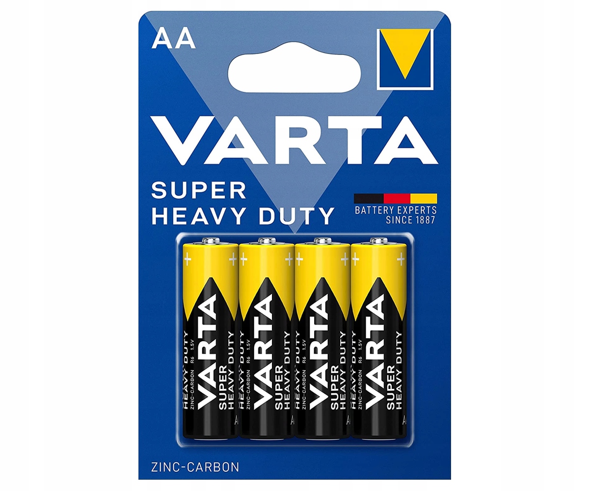 

4x Bateria Varta Superlife R6 Aa cynkowa 1,5V