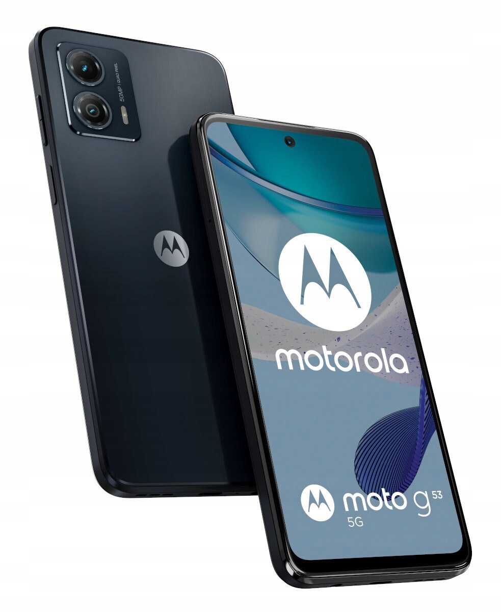 SMARTFON MOTOROLA MOTO G53 4/128GB INK BLUE 5G SNAPDRAGON 120HZ NFC Pamięć RAM 4 GB