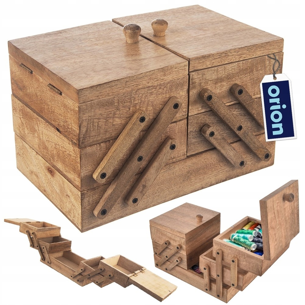 Kontejner Niciarka organizér krabička na nitě příslušenství pro šití drobností