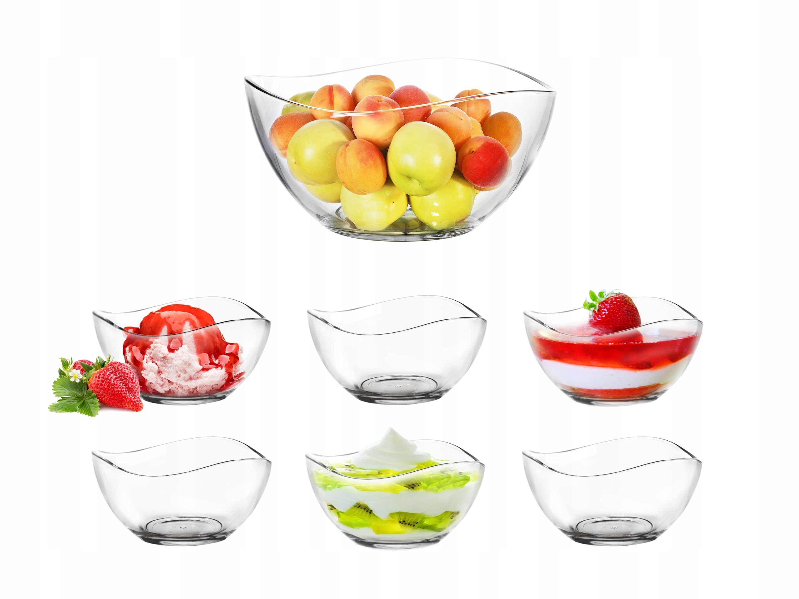 

Zestaw Salaterka 21 cm 6x Salaterka 12 cm