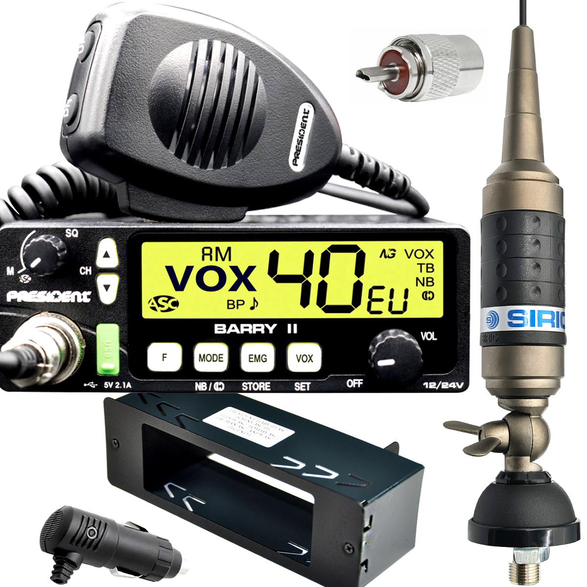 Cb Tir Bus President Barry II Asc Sirio Carbonium Limitovaná Edice CR3 113 cm