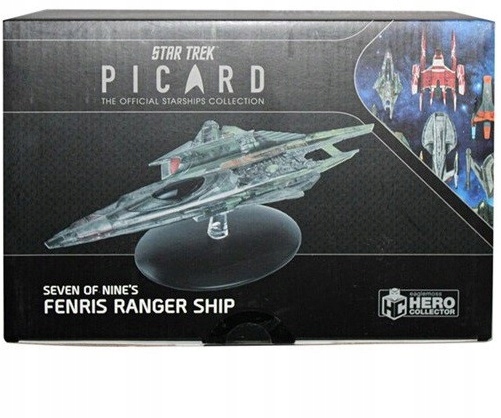 Model lodi Eaglemoss Star Trek Seven of Nine's Fenris Ranger 22 cm