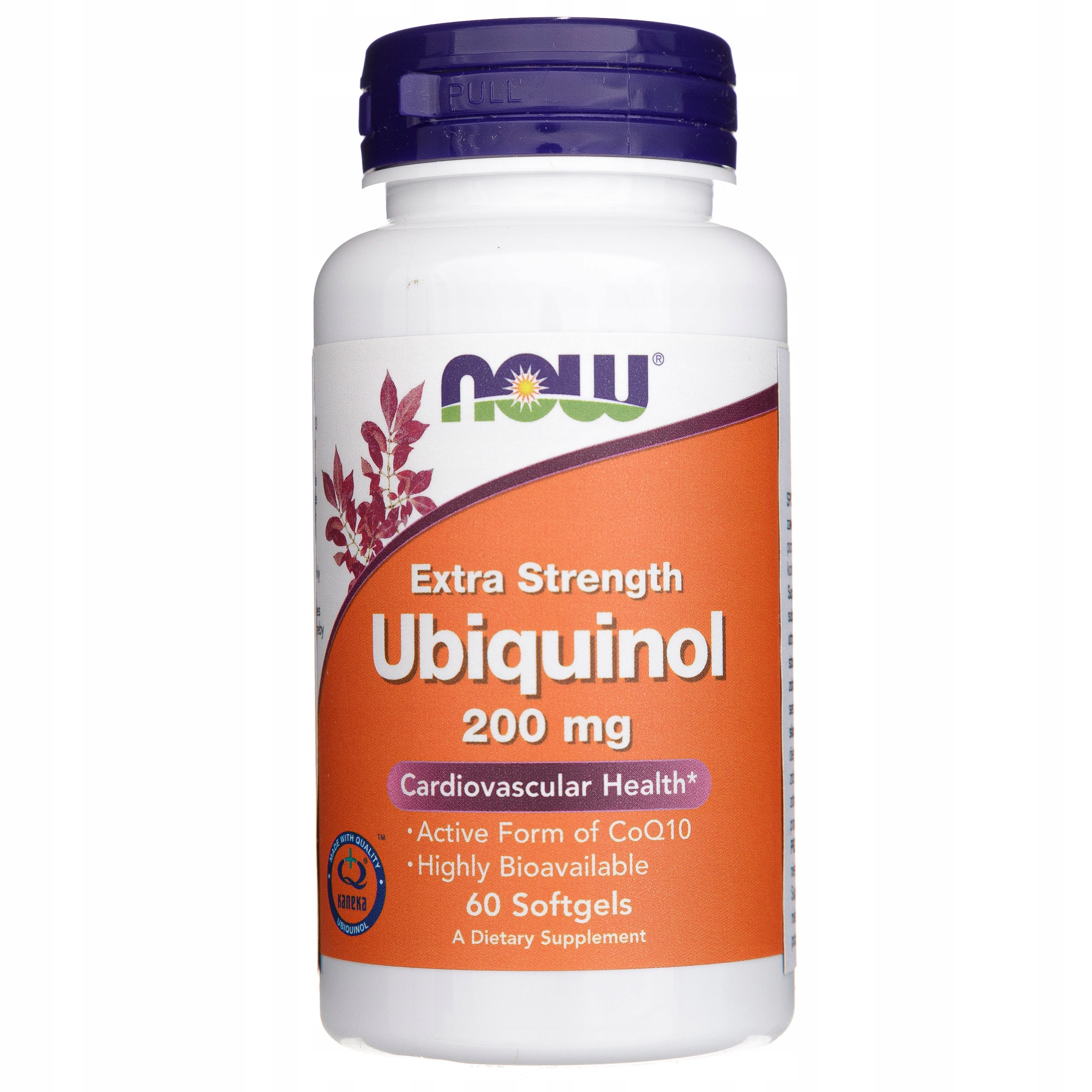 

Now Foods Ubiquinol ubichinol Forte 200mg Q10 60k