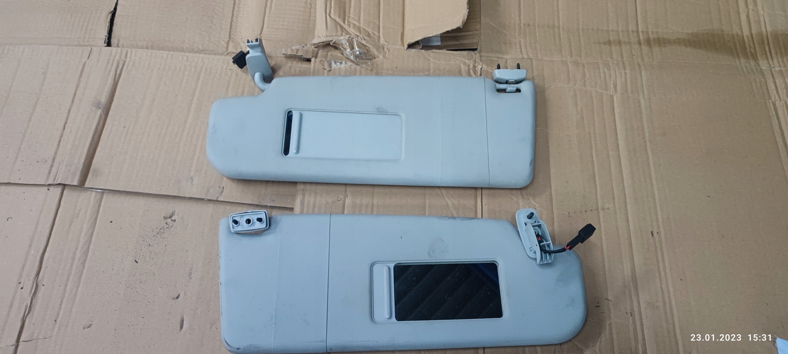 VW GOLF IV 4 BORA OSŁONY PRZEWISŁONECZNE KOMPLET