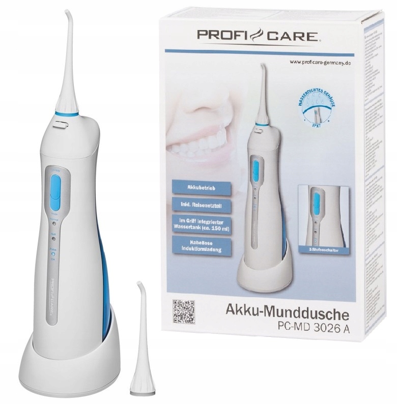 Irygator Do Zębów Bezprzewodowy Dentystyczny Mocny Jamy Ustnej Higiena