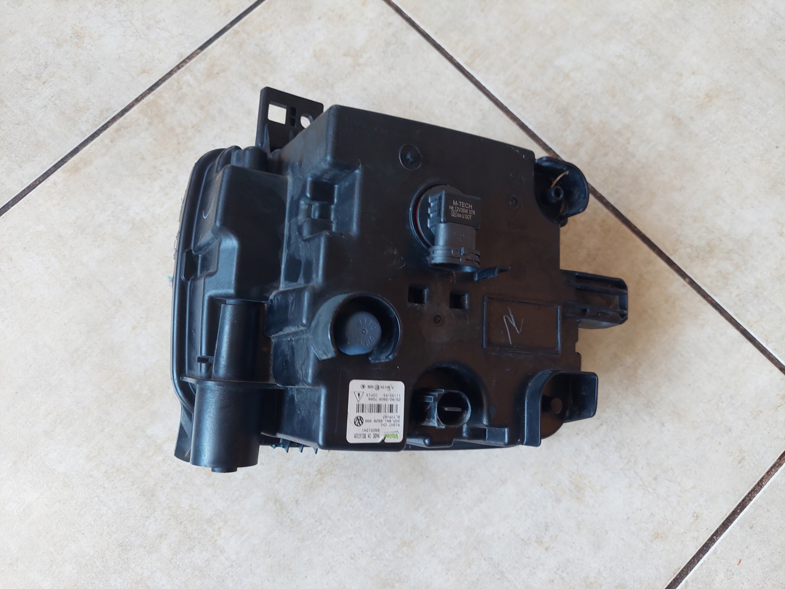 ГАЛОГЕН - правый - vw - 2GM