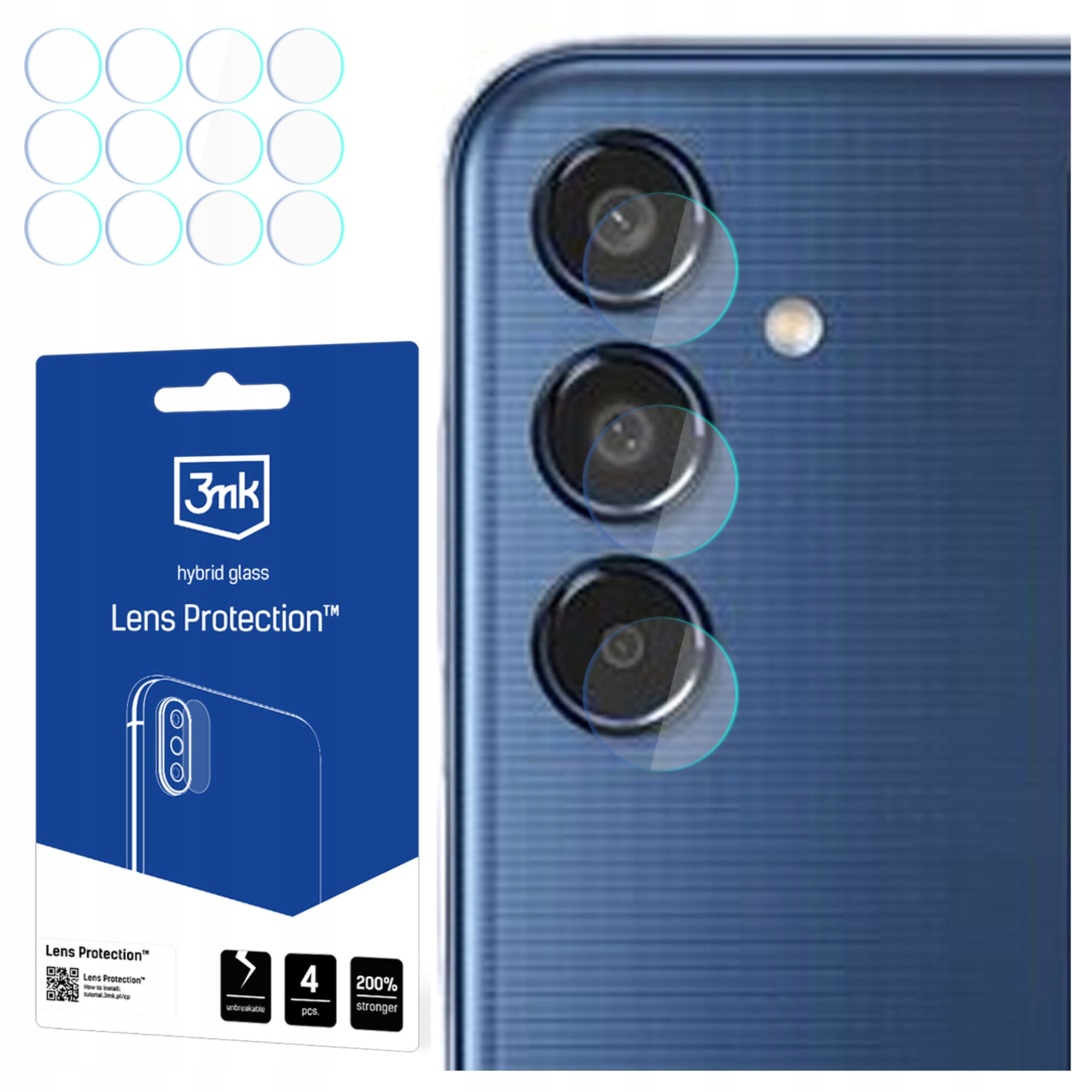 Samsung Galaxy M35 3mk Lens Protection
