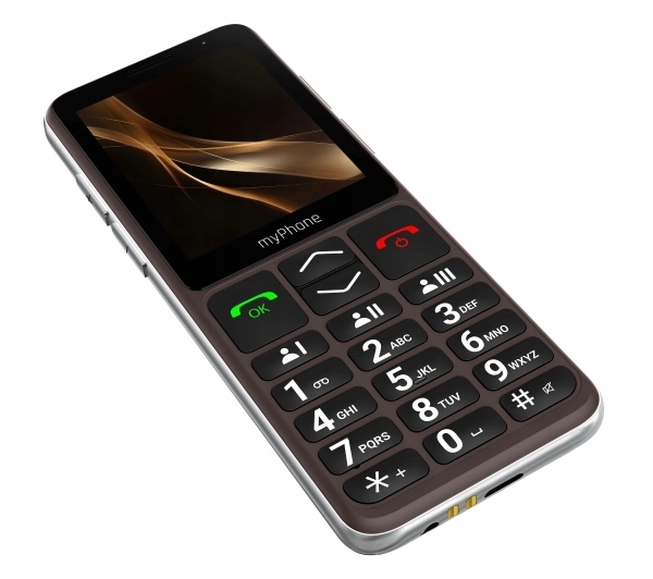 Mobilný telefón myPhone Bueno Lte Bluetooth Hnedý