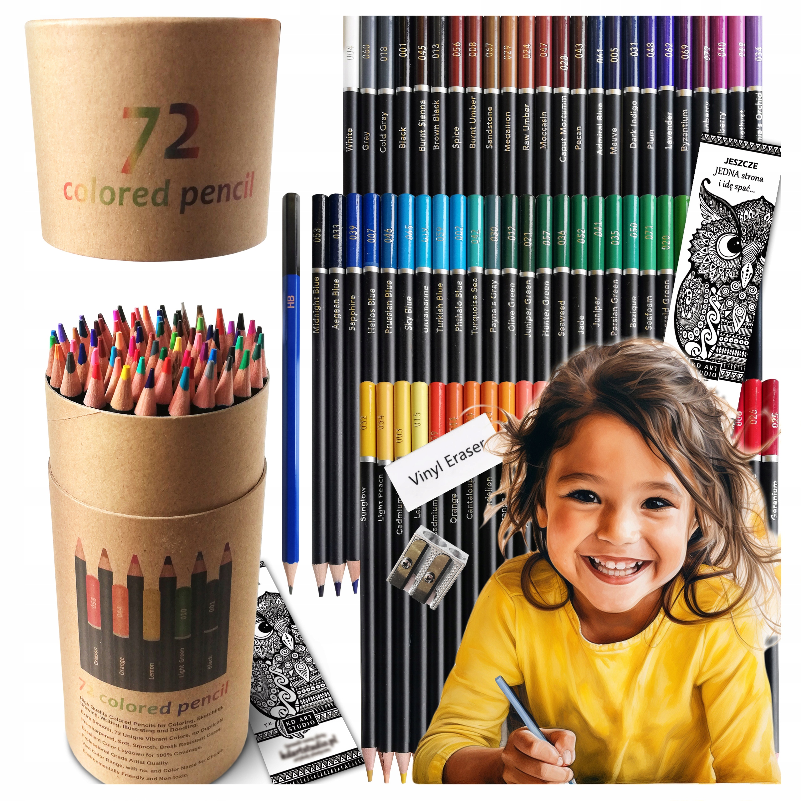 Pastelky Na Kreslení Tužkové Profesionální Sada Pastelek 72 Ks V Tubě