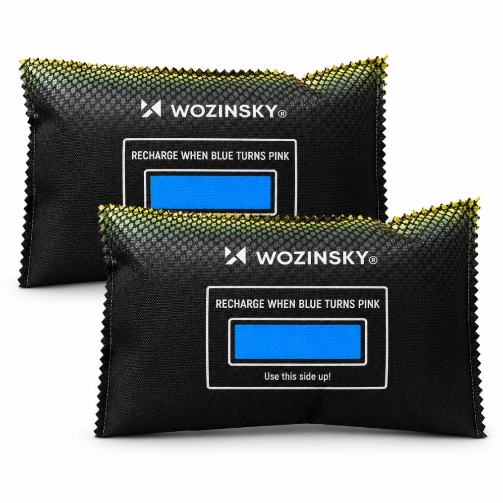 Zestaw Pochłaniacz Wilgoci Do Auta Osuszacz Powietrza Samochodowy 500g x2