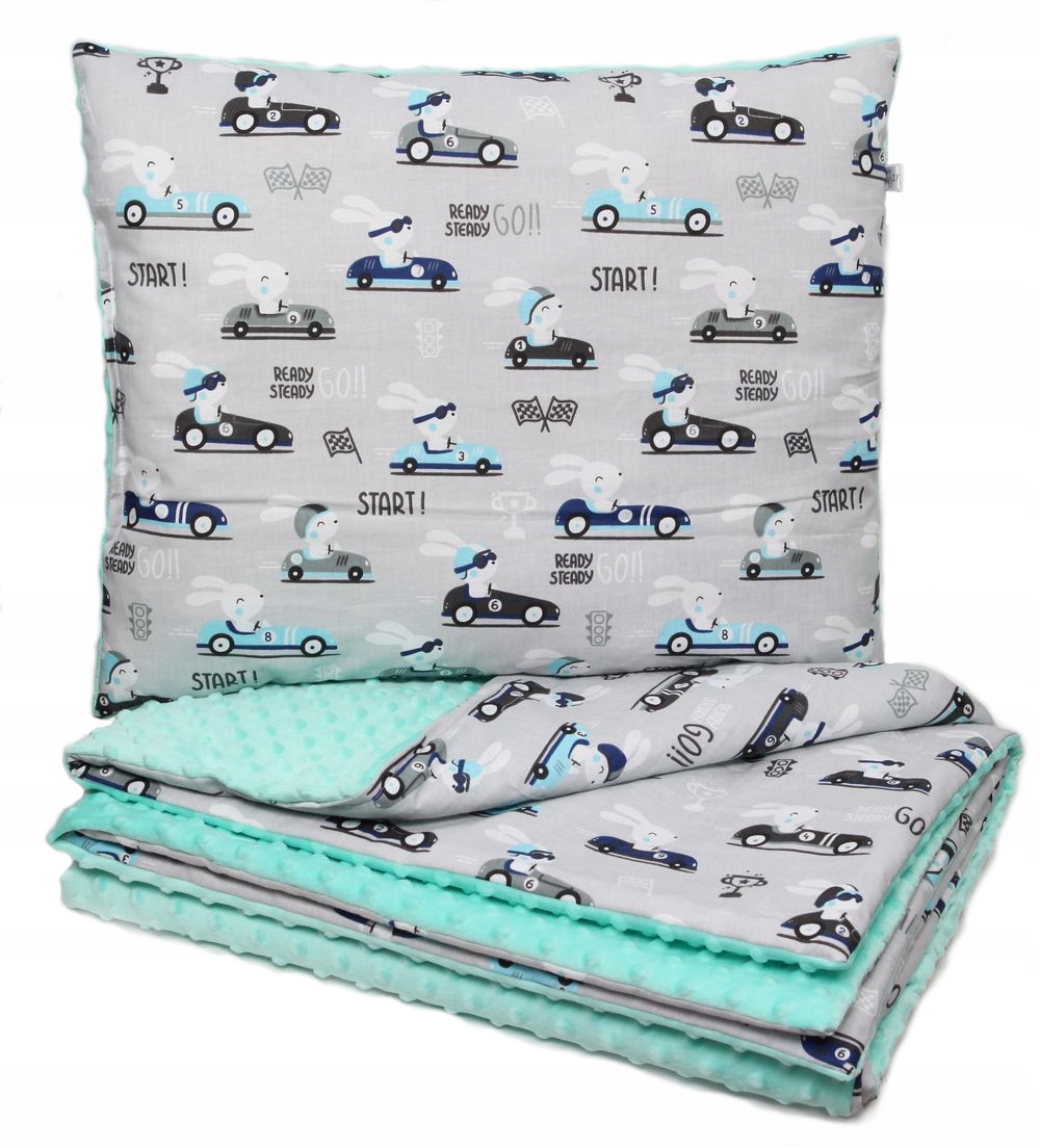 

Zestaw Przedszkolaka Koc 100X135 +poduszka Minky