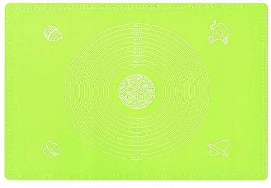 

Duża Stolnica Mata Silikonowa kuchenna 70x50 Nóż