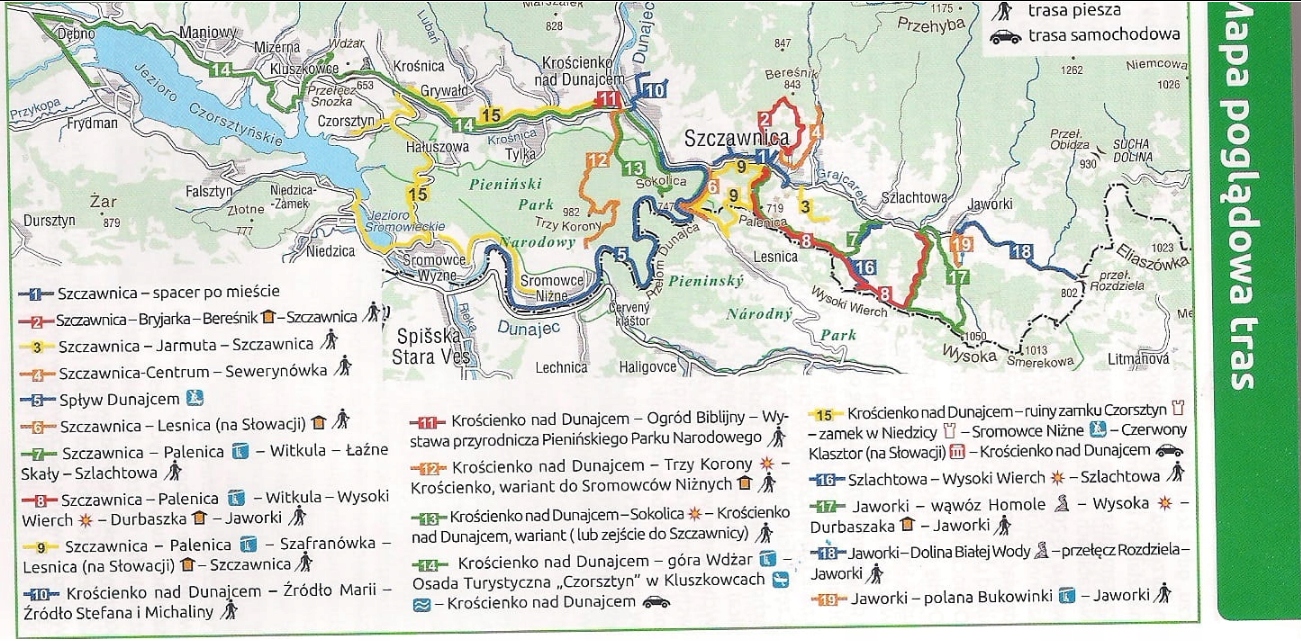 SZCZAWNICA KROŚCIENKO PRZEWODNIK COMPASS Język publikacji polski