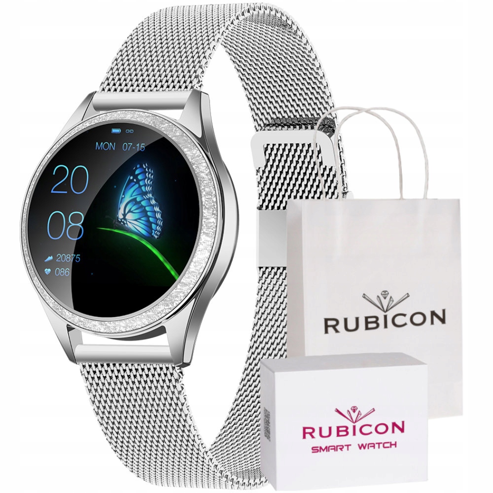 

Smartwatch Rubicon powiadomienia budzik