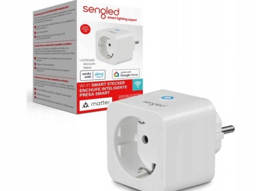 Gniazdko Zdalnego Sterowania Sengled Smart Plug, 2,4 Ghz, Wifi