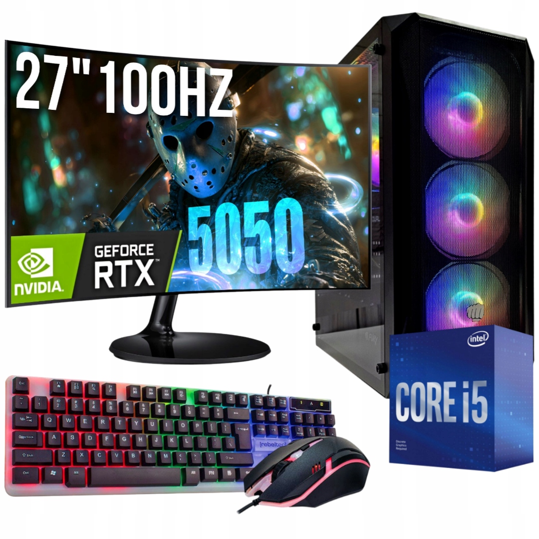 Herná Súprava Shadowblade i5 12400F|32GB|SSD 1TB M.2.|RTX 5050 8GB