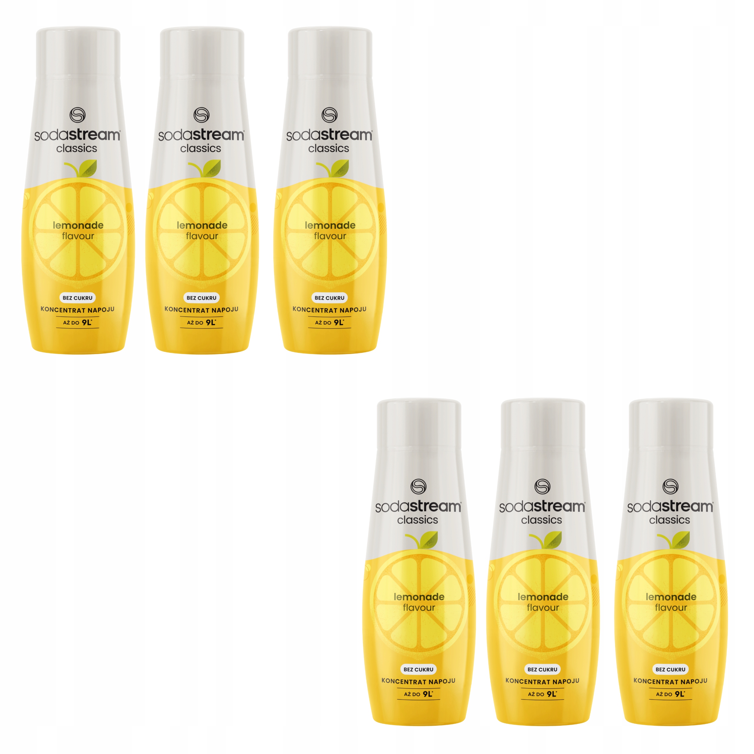 Levně 6 x Sodastream Limonáda Zero koncentrát sirup Citron do saturátoru 440 ml