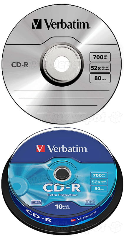 Płyta CD Verbatim Cd-r 700 Mb 10 szt.