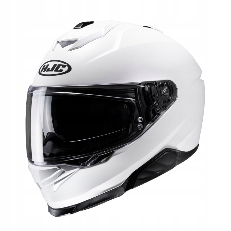 Motocyklová Prilba Hjc I71 Semi Flat Pearl White M