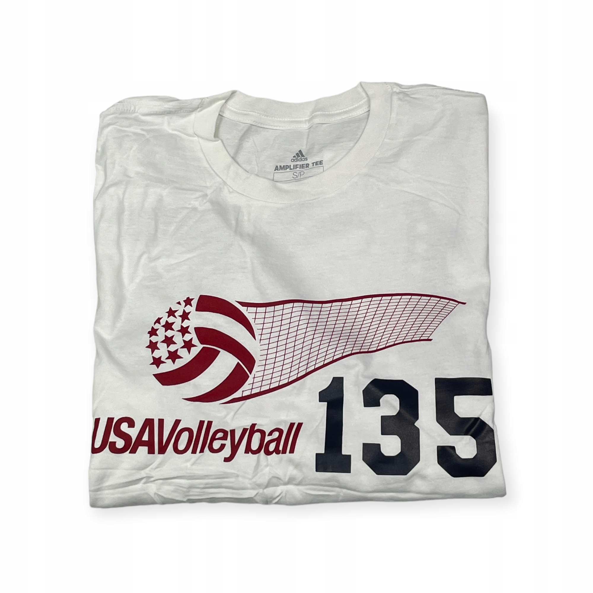 Koszulka męska biała ADIDAS VOLLEYBALL S 135 Rozmiar S