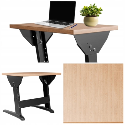 Jednolůžkový psací stůl KSV-L1 ergonomický nastavení výšky a úhlu