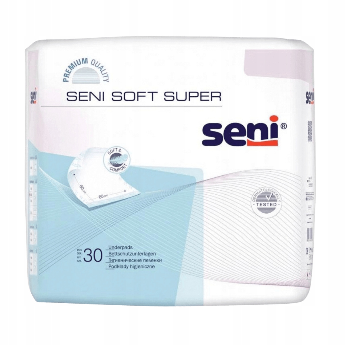 

Seni Soft Podkłady higieniczne 60x60 30szt.